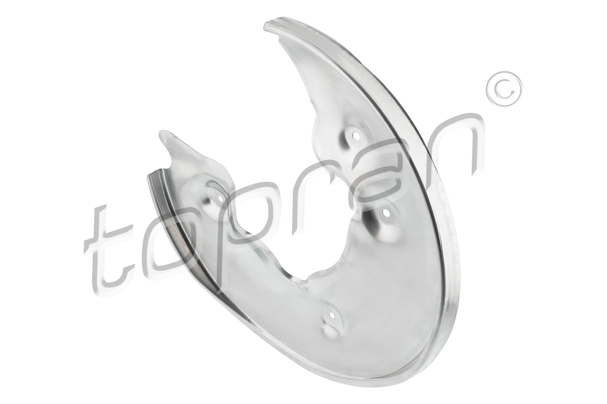 Dekplaat, remschijf Topran 116 835