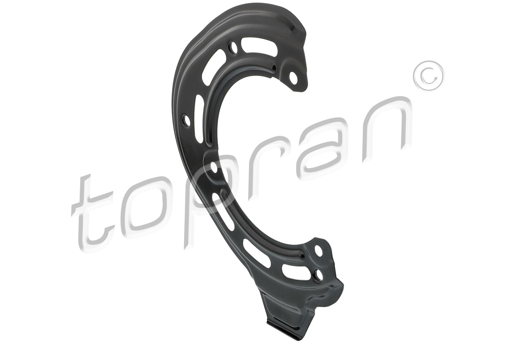 Dekplaat, remschijf Topran 209 372