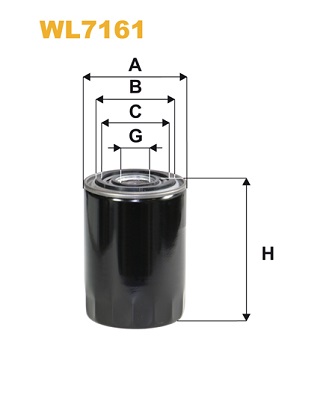Oliefilter Wix Filters WL7161