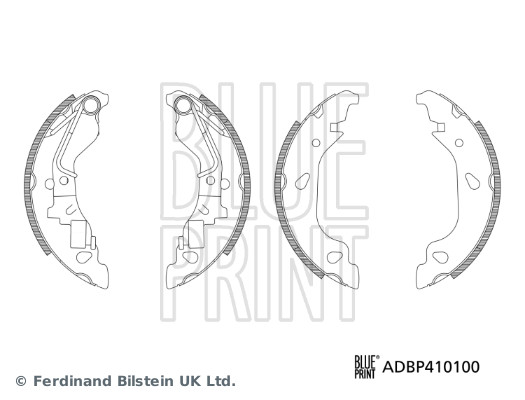 Remschoenset Blue Print ADBP410100