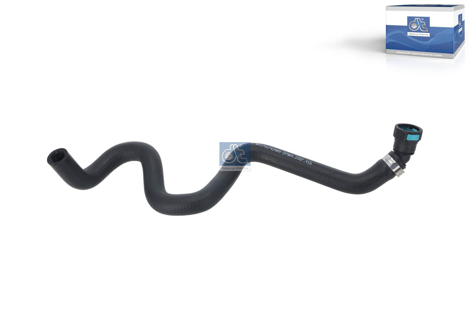 Radiateurslang Dt Spare Parts 1.00416SP