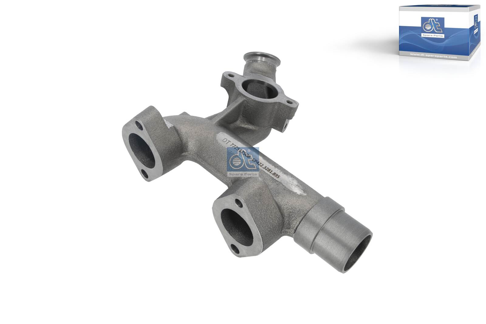 Spruitstuk, uitlaatsysteem Dt Spare Parts 2.14895