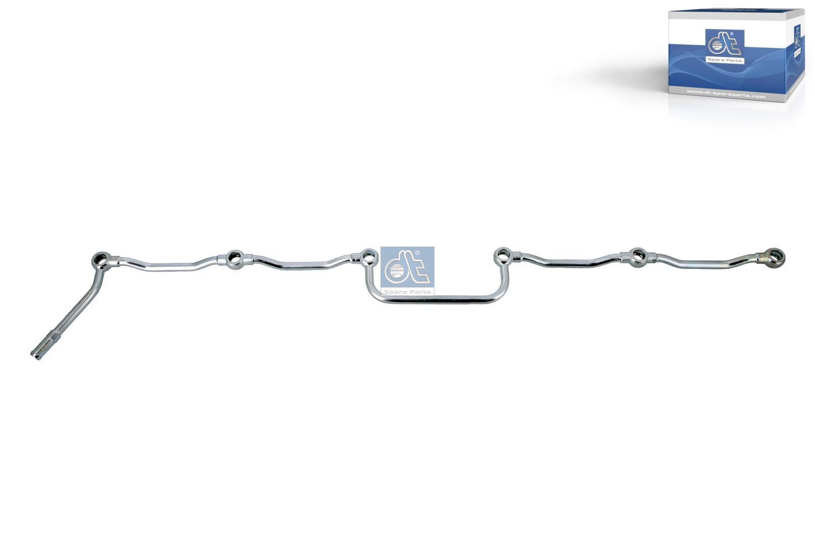 Slang, ontluchting motorblok Dt Spare Parts 4.00308