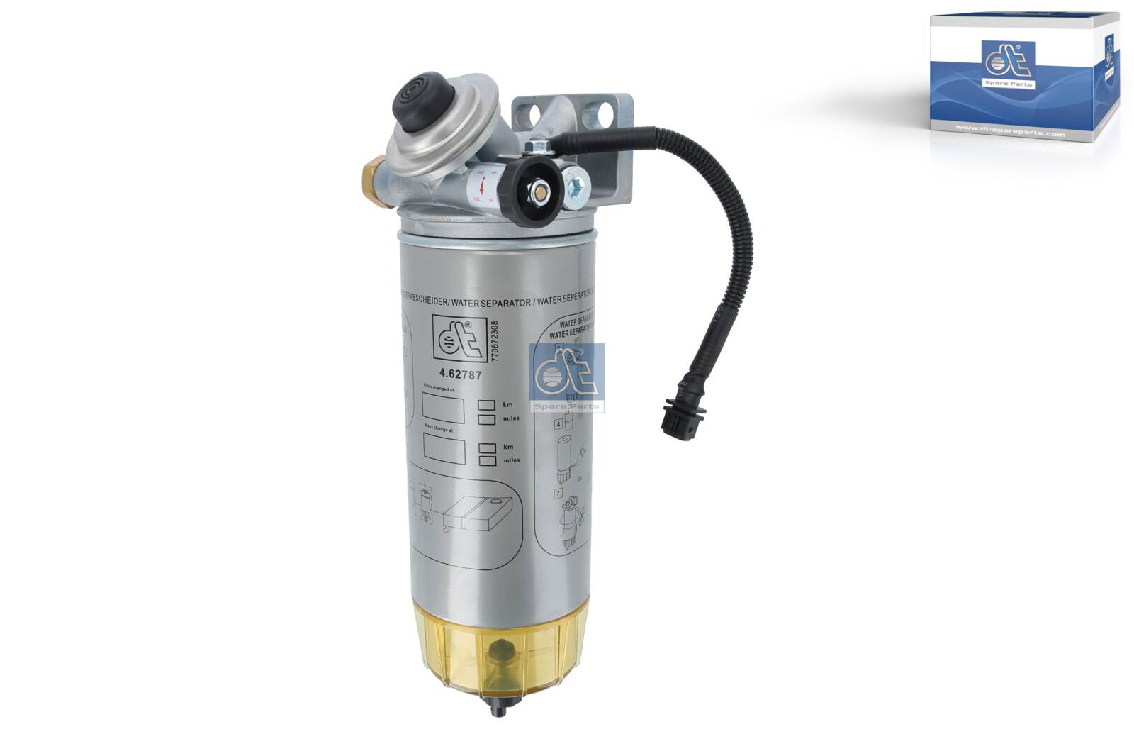 Brandstof waterscheidingsfilter Dt Spare Parts 4.62787