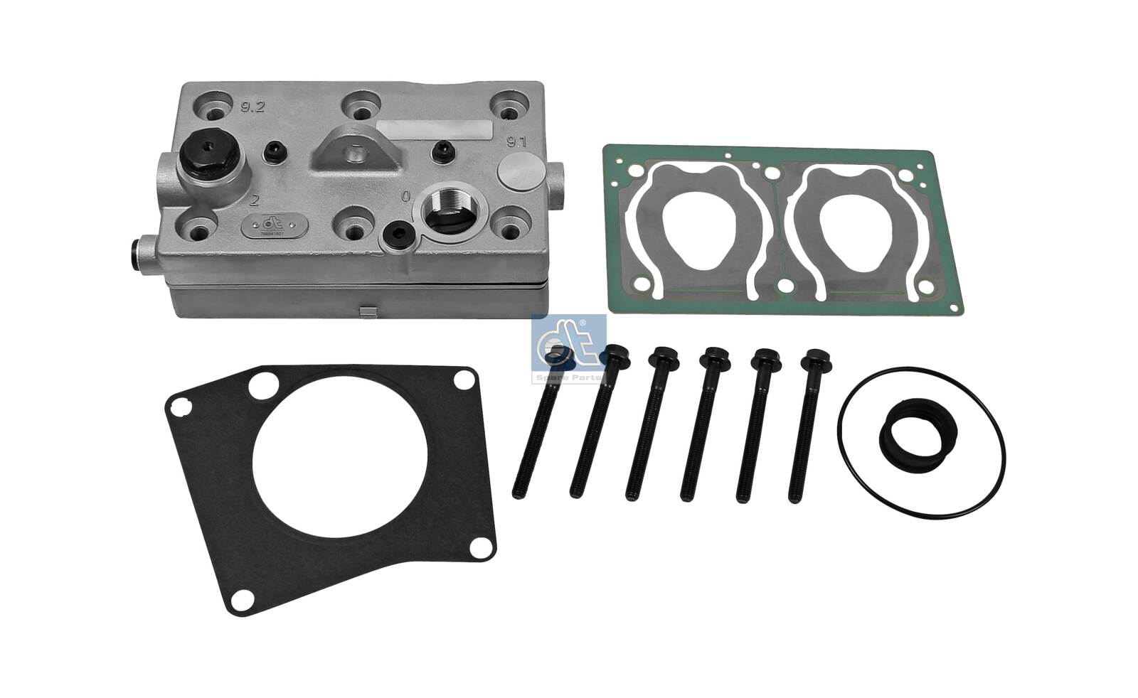 Cilinderkop persluchtcompressor Dt Spare Parts 4.68796