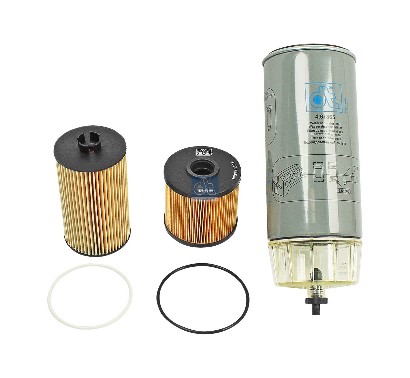Filterset Dt Spare Parts 4.92105