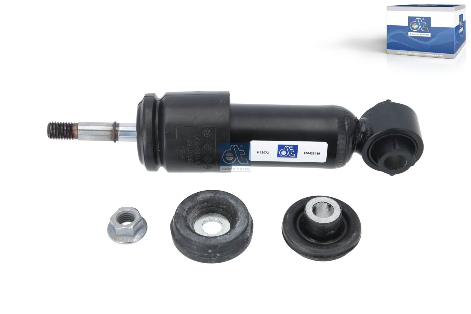 Demper, cabine-ophanging Dt Spare Parts 6.12072