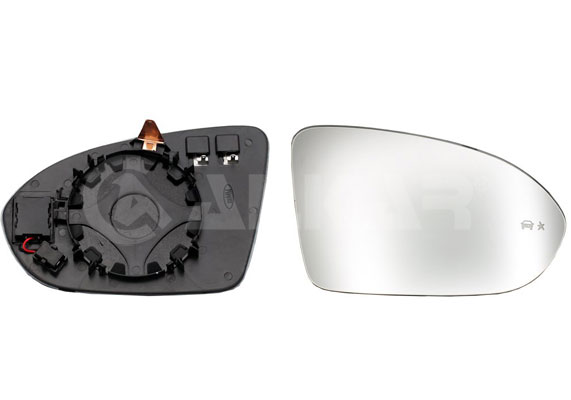 Buitenspiegelglas Alkar 6436730