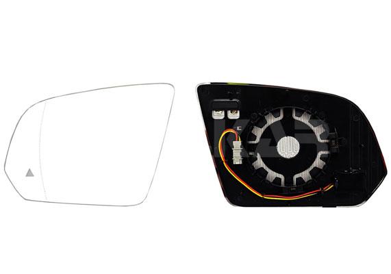 Spiegelglas, buitenspiegel Alkar 6451711