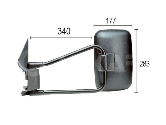 Buitenspiegel Alkar 9201963