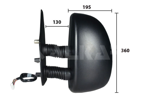 Buitenspiegel Alkar 9256961