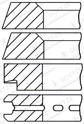 Zuigerveren Goetze Engine 08-165800-00