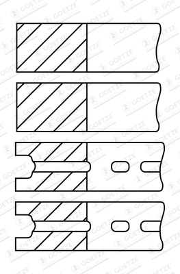 Zuigerveren Goetze Engine 08-248200-00