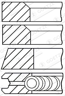 Zuigerveren Goetze Engine 08-399400-10