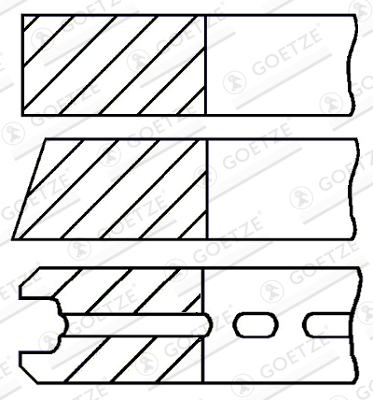 Zuigerveren Goetze Engine 08-429100-00