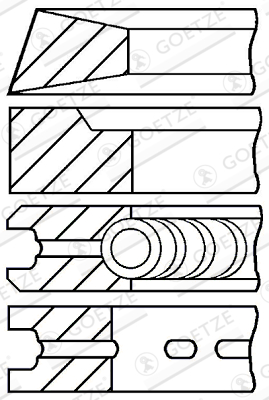 Zuigerveren Goetze Engine 08-526500-00