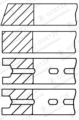 Zuigerveren Goetze Engine 08-529907-00