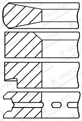 Zuigerveren Goetze Engine 08-781600-00