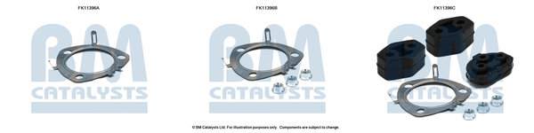 Roetfilter montageset Bm Catalysts FK11396