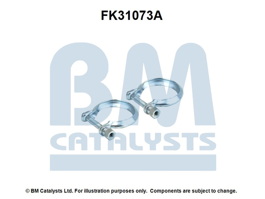 Montageset, katalysator Bm Catalysts FK31073