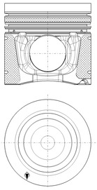 Zuiger Kolbenschmidt 40270600