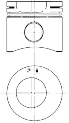 Zuiger Kolbenschmidt 90563600