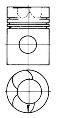 Zuiger Kolbenschmidt 93250600