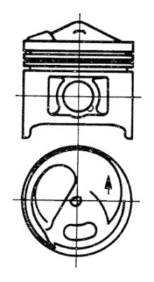 Zuiger Kolbenschmidt 93582610