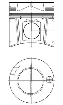 Zuiger Kolbenschmidt 94681600