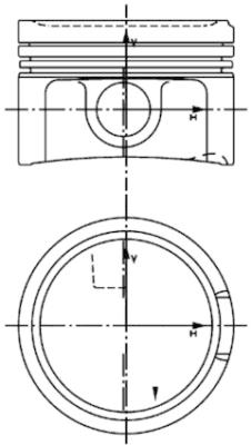 Zuiger Kolbenschmidt 40434600
