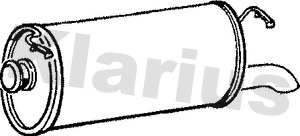 Achterdemper Klarius 210031