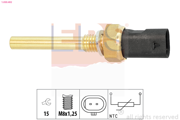 Sensor, olietemperatuur EPS 1.830.402