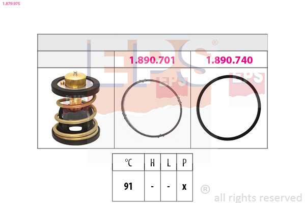 Thermostaat EPS 1.879.975