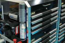 Blikhouder, gereedschapwagen Laser Tools 9025