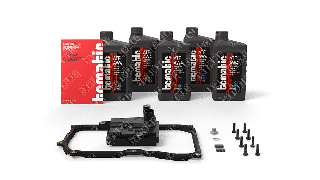 Onderd.set, olie verversen van automatische versnellingsbak Tcmatic 105.101.0022