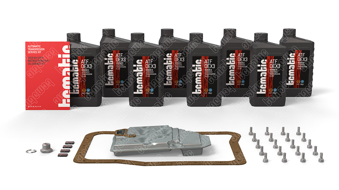 Onderd.set, olie verversen van automatische versnellingsbak Tcmatic 105.101.0025