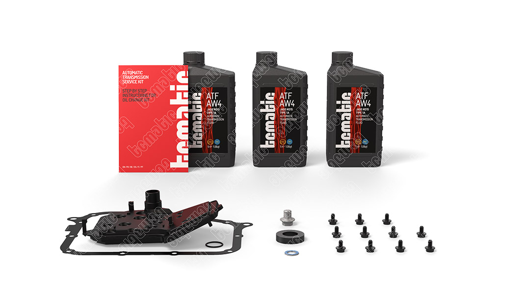 Onderd.set, olie verversen van automatische versnellingsbak Tcmatic 105.101.0045