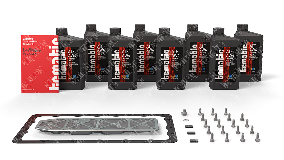 Onderd.set, olie verversen van automatische versnellingsbak Tcmatic 105.101.0046