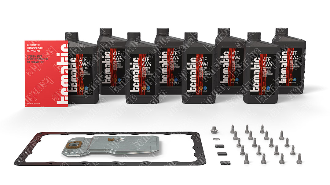 Onderd.set, olie verversen van automatische versnellingsbak Tcmatic 105.101.0047