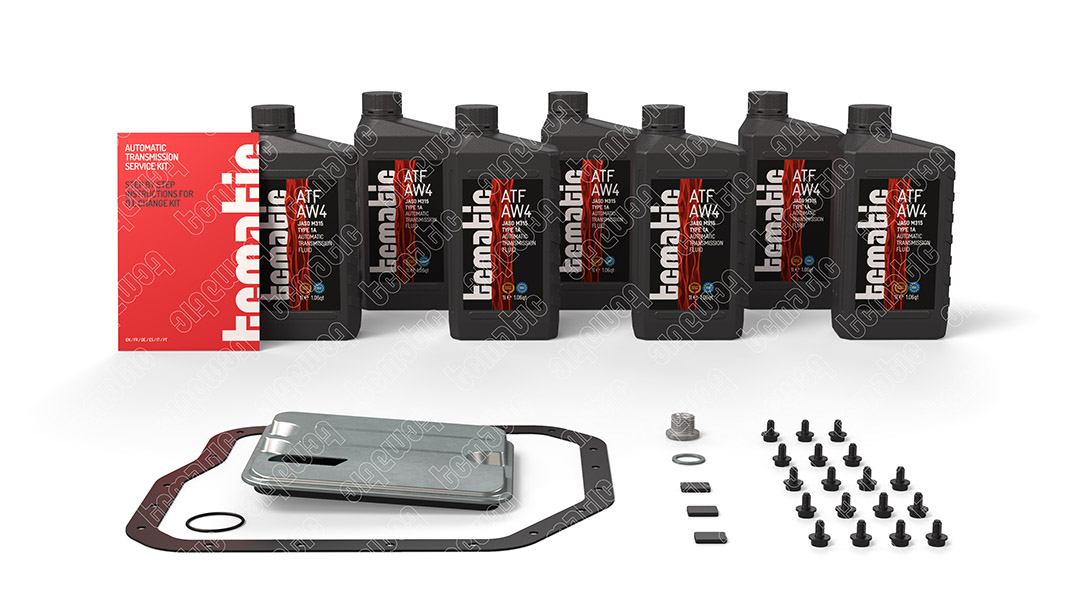 Onderd.set, olie verversen van automatische versnellingsbak Tcmatic 105.101.0067