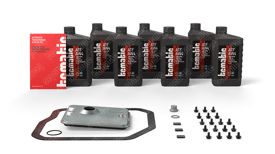 Onderd.set, olie verversen van automatische versnellingsbak Tcmatic 105.101.0069