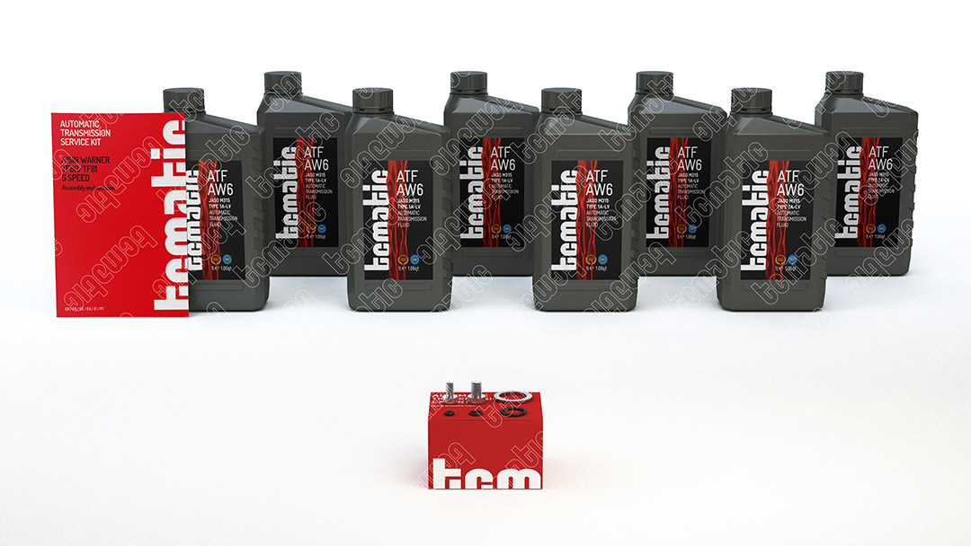 Onderd.set, olie verversen van automatische versnellingsbak Tcmatic 105.101.1002