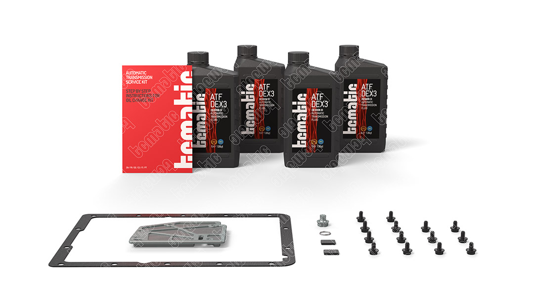 Onderd.set, olie verversen van automatische versnellingsbak Tcmatic 105.101.1033