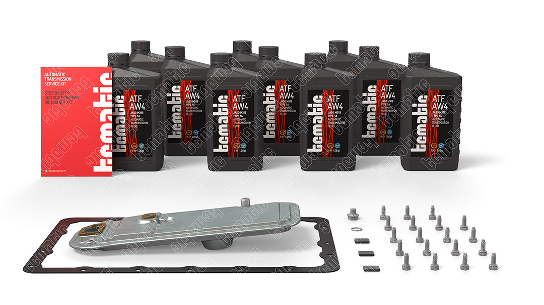 Onderd.set, olie verversen van automatische versnellingsbak Tcmatic 105.101.1054