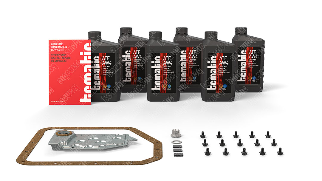 Onderd.set, olie verversen van automatische versnellingsbak Tcmatic 105.101.1056