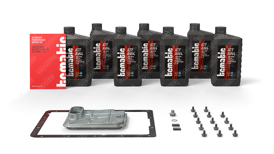 Onderd.set, olie verversen van automatische versnellingsbak Tcmatic 105.101.1073