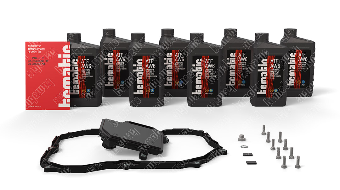 Onderd.set, olie verversen van automatische versnellingsbak Tcmatic 105.101.1076