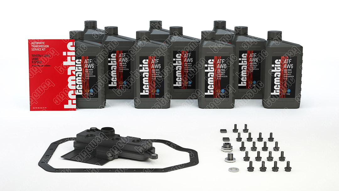 Onderd.set, olie verversen van automatische versnellingsbak Tcmatic 105.101.2014