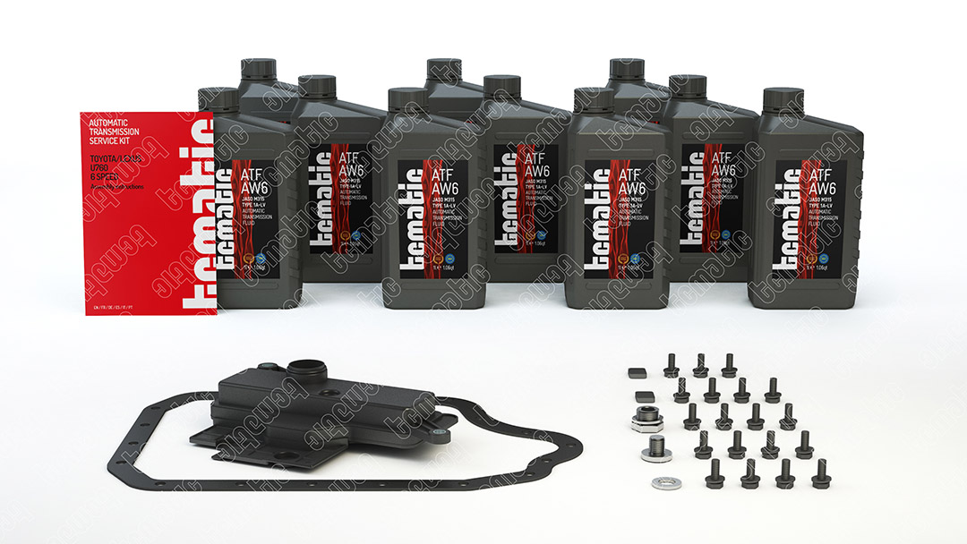 Onderd.set, olie verversen van automatische versnellingsbak Tcmatic 105.101.2015