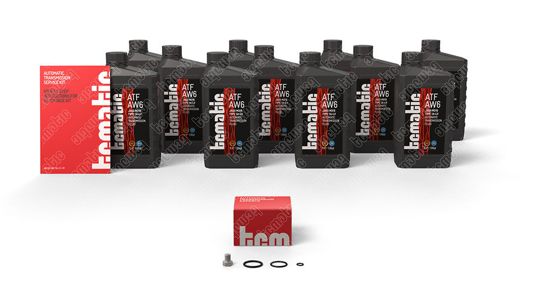 Onderd.set, olie verversen van automatische versnellingsbak Tcmatic 105.101.2020